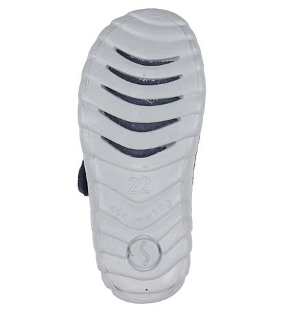 Superfit Tøfler - Ull - Blå m. Stjerner