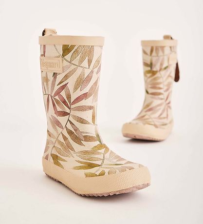 Bisgaard Regenlaarzen - Mode - Beige Bladeren