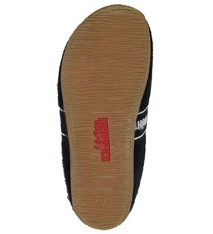 Living Kitzbühel Slippers - Wool - Black