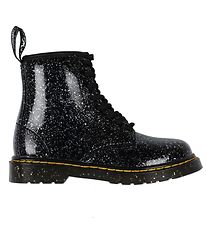 Dr. Martens Saappaat - Cosmic Glitter - Musta