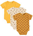 Pippi Bodysuit k/æ - 1 pcs - Assorted - Unisex w. Pattern