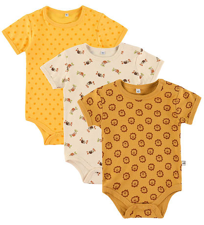 Pippi Bodysuit k/æ - 1 pcs - Assorted - Unisex w. Pattern Pippi Bodysuit k/æ - 1 pcs - Assorted - Unisex w. Pattern
