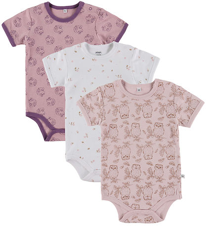 Pippi Bodysuit - 1 pcs - Assorted - K/Æ - Light w. Pattern Pippi Bodysuit - 1 pcs - Assorted - K/Æ - Light w. Pattern