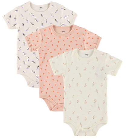 Pippi Bodysuit - 1 pcs - Assorted - K/Æ - Light w. Pattern Pippi Bodysuit - 1 pcs - Assorted - K/Æ - Light w. Pattern