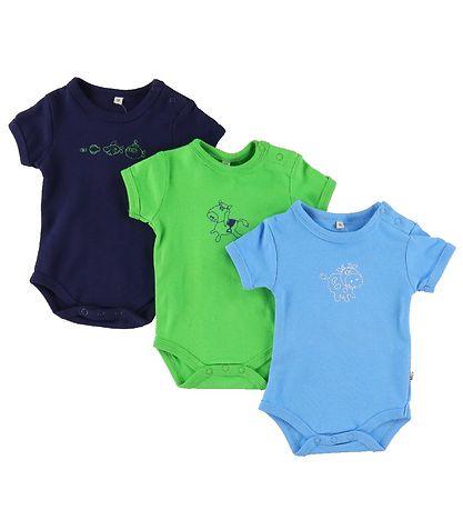 Pippi Bodysuit - 1 pcs - Assorted - K/Æ - Plain w. Print Pippi Bodysuit - 1 pcs - Assorted - K/Æ - Plain w. Print