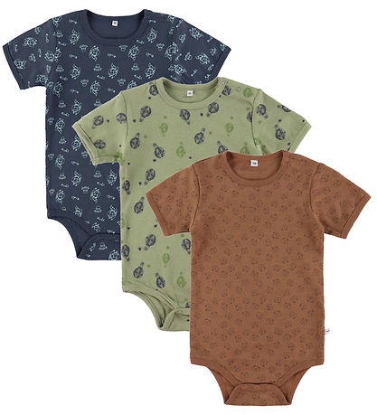 Pippi Bodysuit - 1 pcs - Assorted - K/Æ - Coloured w. Pattern Pippi Bodysuit - 1 pcs - Assorted - K/Æ - Coloured w. Pattern