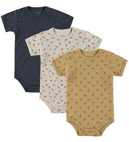Pippi Bodysuit - 1 pcs - Assorted - K/Æ - Coloured w. Pattern Pippi Bodysuit - 1 pcs - Assorted - K/Æ - Coloured w. Pattern