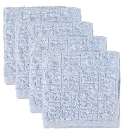 Gant de toilette Pippi - 4 Pack - Bleu Clair Gant de toilette Pippi - 4 Pack - Bleu Clair