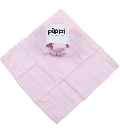 Pippi Waschlappen - 4er-Pack - Rosa