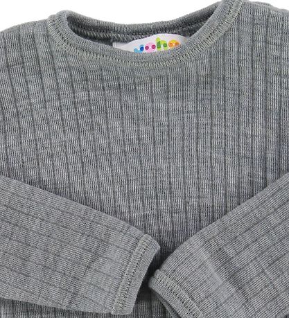 Joha Bodysuit - Wool - L/S - Grey Joha Bodysuit - Wool - L/S - Grey