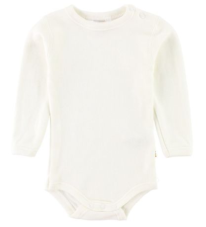 Joha 보디수트 - 울/면 - 긴팔 - 크림 Joha 보디수트 - 울/면 - 긴팔 - 크림