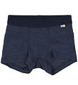 Boxers Joha - Laine/Soie - Marine Boxers Joha - Laine/Soie - Marine