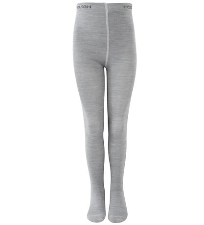 Melton Strumpbyxor - Ull/Bomull - Grå Melton Strumpbyxor - Ull/Bomull - Grå