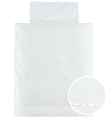 Nørgaard Madsens Duvet Cover - Assorted - Baby - White w. Lace