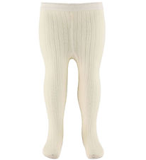 MP Rib Tights - Wool - Off White MP Rib Tights - Wool - Off White