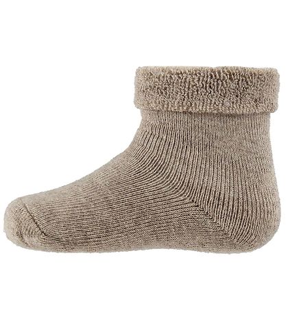 MP Baby Socks - Light Brown Grey MP Baby Socks - Light Brown Grey