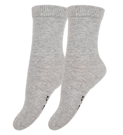Fuzzies Socks - 2-Pack - Light Grey