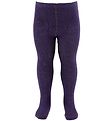 Fuzzies Tights - Wool/Cotton - Purple
