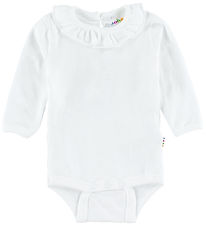 Body Joha - m/l - Blanc av. Col à volants Body Joha - m/l - Blanc av. Col à volants