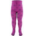Fuzzies Tights - Cerise w. Stars Fuzzies Tights - Cerise w. Stars
