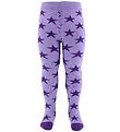 Fuzzies Tights - Lavender w. Purple Stars Fuzzies Tights - Lavender w. Purple Stars