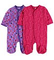 Pippi Nightsuits M/f - 2-Pack - Purple/Pink w. Print