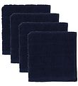 Pippi Washcloths - 4-Pack - Dark Navy Pippi Washcloths - 4-Pack - Dark Navy