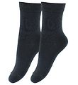 Chaussettes Fuzzies - 2 Pack - Gris Charbon