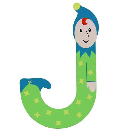 Petit Jour Paris Alfe Letter - J - Green Petit Jour Paris Alfe Letter - J - Green