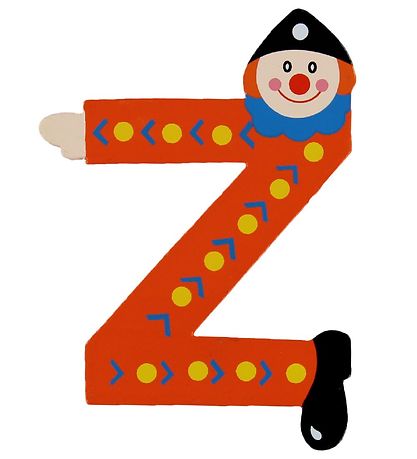 Petit Jour Paris Clowns Letter - Z - Orange Petit Jour Paris Clowns Letter - Z - Orange