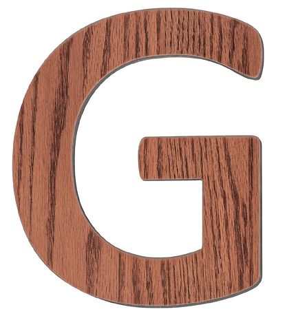 Lettres en bois Sebra - G