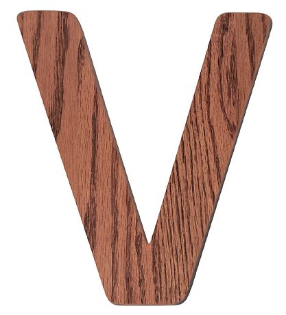 Sebra Wooden Letter - V Sebra Wooden Letter - V