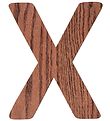 Sebra Wooden Letter - X Sebra Wooden Letter - X