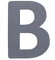 Sebra Wooden Letter - B - Grey Sebra Wooden Letter - B - Grey