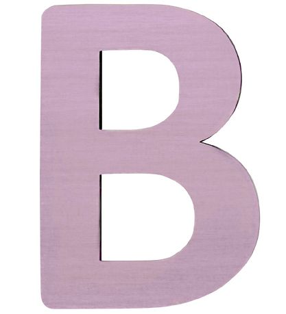 Sebra Wooden Letter - B - Pastel Girl