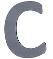 Sebra Wooden Letter - C - Grey
