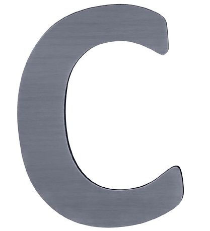 Sebra Wooden Letter - C - Grey Sebra Wooden Letter - C - Grey