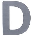 Sebra Wooden Letter - D - Grey Sebra Wooden Letter - D - Grey