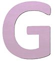 Sebra Wooden Letter - G - Pastel Girl Sebra Wooden Letter - G - Pastel Girl