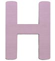 Lettres en bois Sebra - H - Pastel Fille Lettres en bois Sebra - H - Pastel Fille