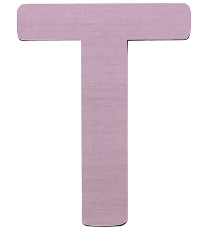 Sebra Wooden Letter - T - Pastel Girl