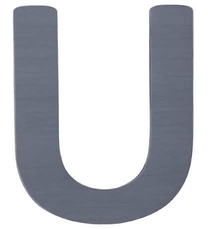 Lettres en bois Sebra - U - Gris Lettres en bois Sebra - U - Gris