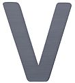 Sebra Wooden Letter - V - Grey Sebra Wooden Letter - V - Grey