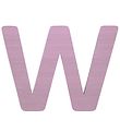 Sebra Wooden Letter - W - Pastel Girl Sebra Wooden Letter - W - Pastel Girl