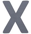 Sebra Wooden Letter - X - Grey