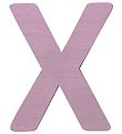 Sebra Wooden Letter - X - Pastel Girl Sebra Wooden Letter - X - Pastel Girl