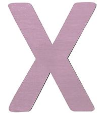 Sebra Wooden Letter - X - Pastel Girl Sebra Wooden Letter - X - Pastel Girl