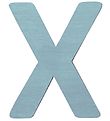 Sebra Wooden Letter - X - Pastel Boy Sebra Wooden Letter - X - Pastel Boy