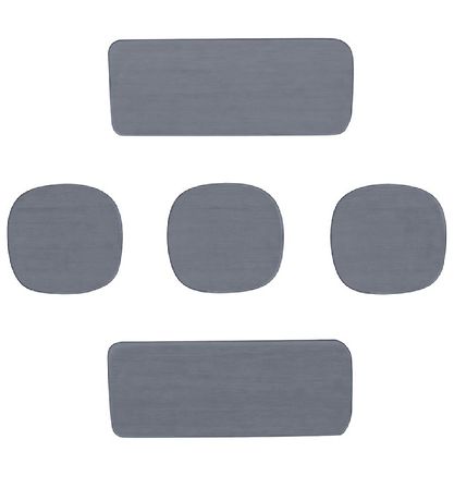 Sebra Wooden Letter - Symbols - Grey