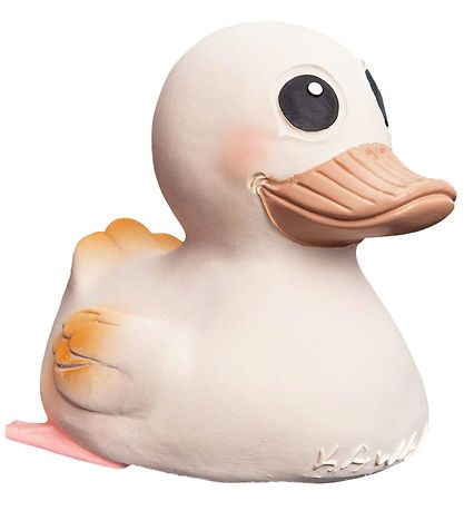 Hevea Rubber Bath Duck - Kawan Mini - White Hevea Rubber Bath Duck - Kawan Mini - White